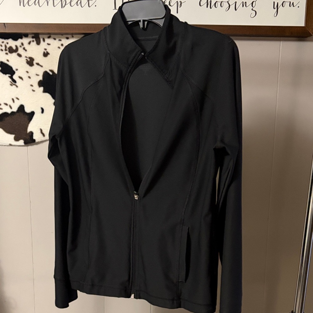 Women's Black Contour Knit Jacket